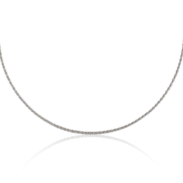 שרשרת כסף עדינה לגבר 2MM