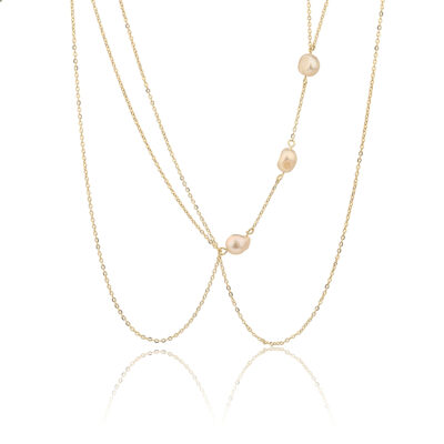 שרשרת בטן כפולה מרוז גולד