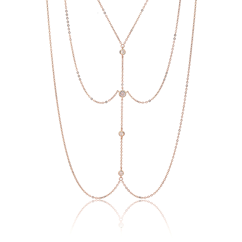 שרשרת בטן לאישה מרוז גולד